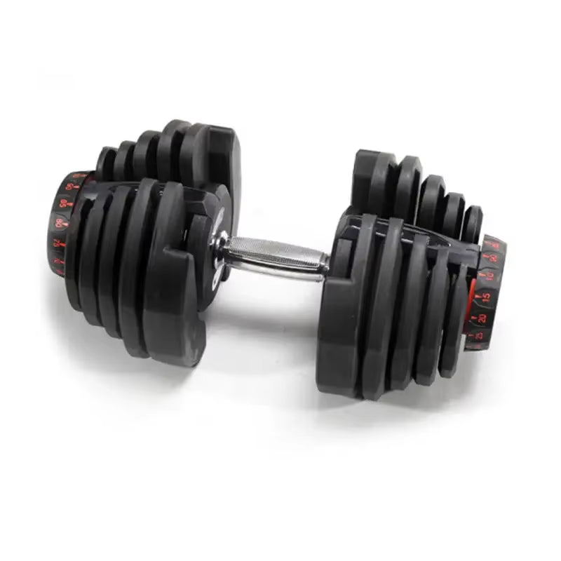 Adjustable Dumbells 24KG Gym Set