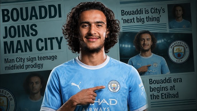 Manchester City Signs teen midfielder Bouaddi for £86